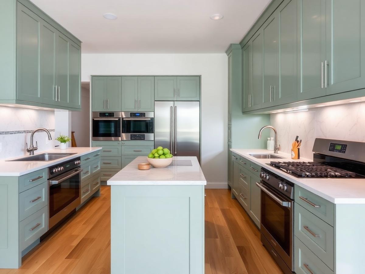 Sage Galley Kitchen in Tustin, CA